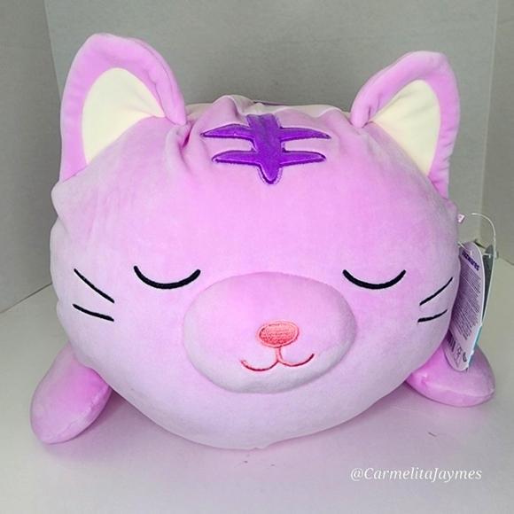 TABITHA 🐈💤 18" Purple Tabby Cat SleepAMallow Original Squishmallow ☆ NWT ☆ - Picture 8 of 11